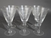 SET OF SIX EGERMANN CZECH CLEA