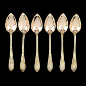 SET OF SIX EMPIRE PERIOD FRENC