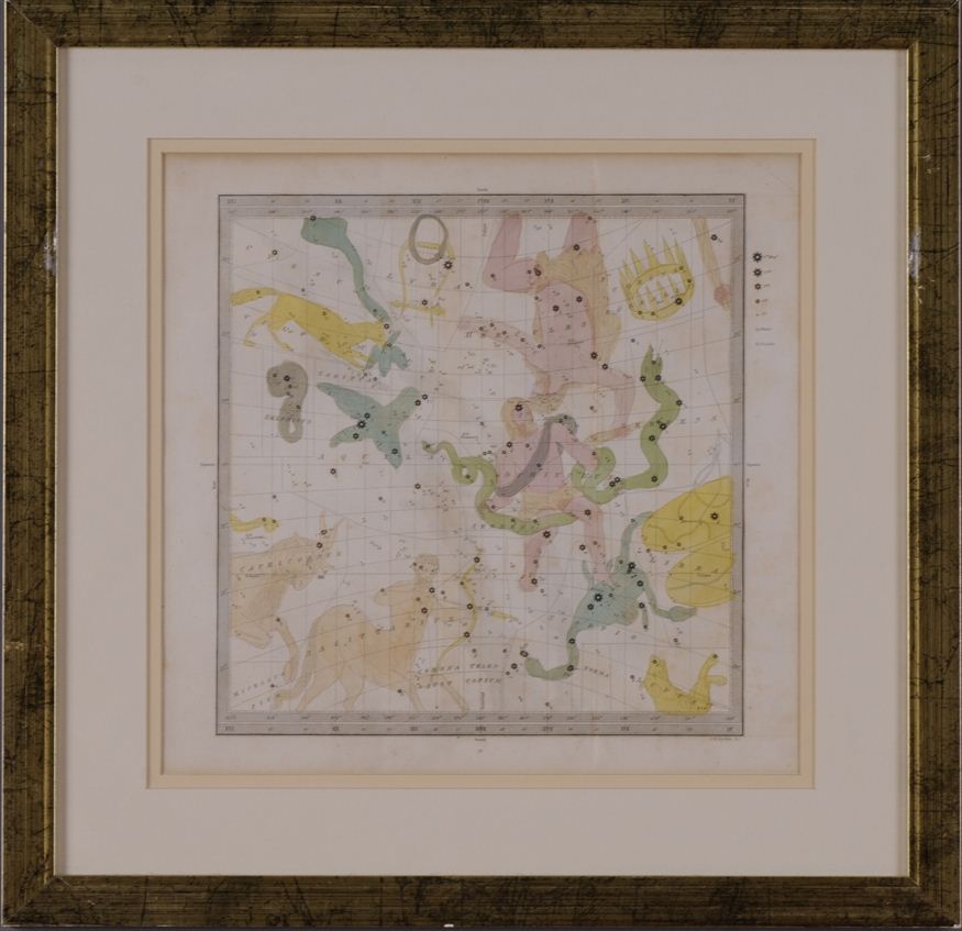 SET OF SIX ENGLISH HAND-COLORED