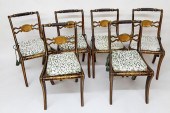 SET OF SIX ENGLISH REGENCY PAR