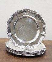 SET OF SIX ENGLISH STERLING SI