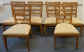SET OF SIX ETHAN ALLEN MAHOGAN