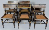 SET OF SIX FEDERAL PARCEL-GILT