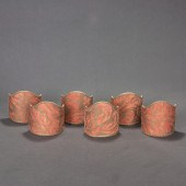 SET OF SIX FORTUNY SILK AND ME