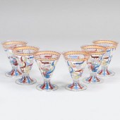 SET OF SIX FRANCESCO TOSO BORE