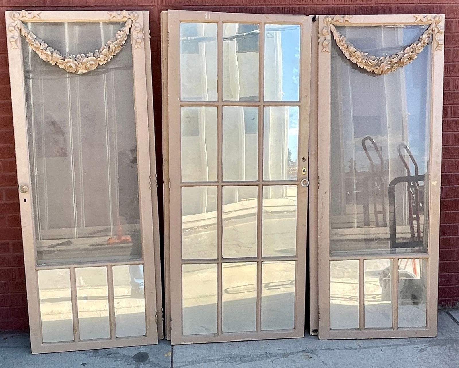 SET OF SIX FRENCH LOUIS XV INTERIOR