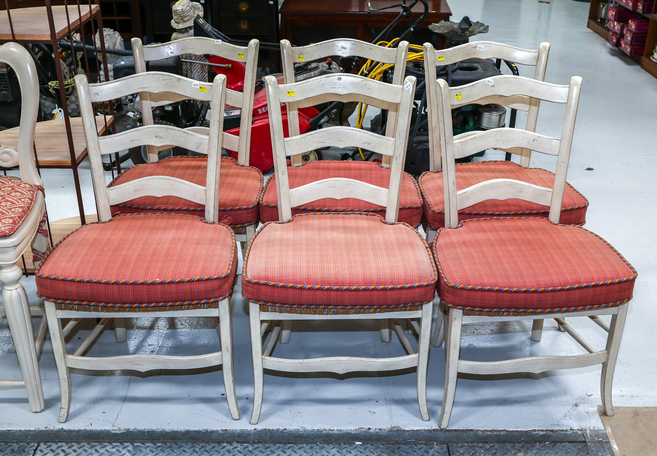 SET OF SIX FRENCH PROVINCIAL