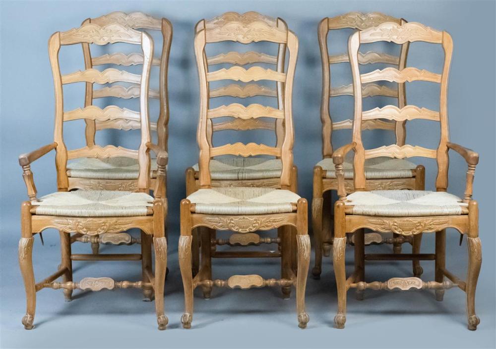 SET OF SIX FRENCH PROVINCIAL