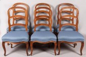 SET OF SIX FRENCH PROVINCIAL S