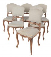 SET OF SIX FRENCH PROVINCIAL-S