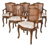 SET OF SIX FRENCH PROVINCIAL-S