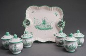 SET OF SIX FRENCH ST. CLEMENT