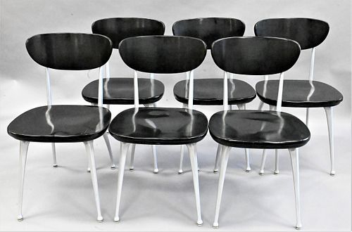 SET OF SIX GAZELLE CHAIRS BY SHELBY
