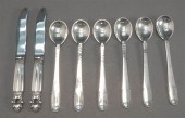 SET OF SIX GEORG JENSEN 'BEADE