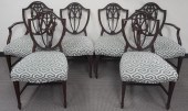 SET OF SIX GEORGE III STYLE MA
