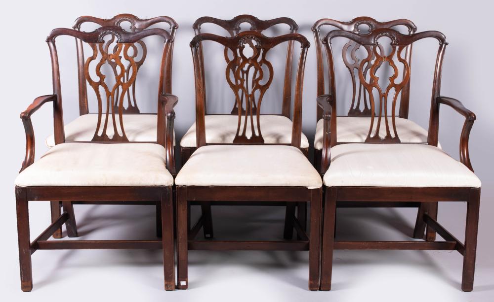 SET OF SIX GEORGE III STYLE