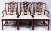 SET OF SIX GEORGE III STYLE MA