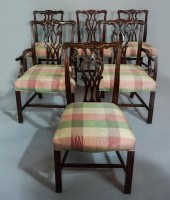 SET OF SIX GEORGE III STYLE MA