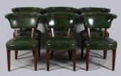 SET OF SIX GEORGE III STYLE MA