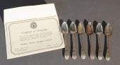 SET OF SIX GEORGE III BRIGHT C