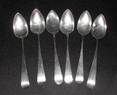 Set of Six George IV English P