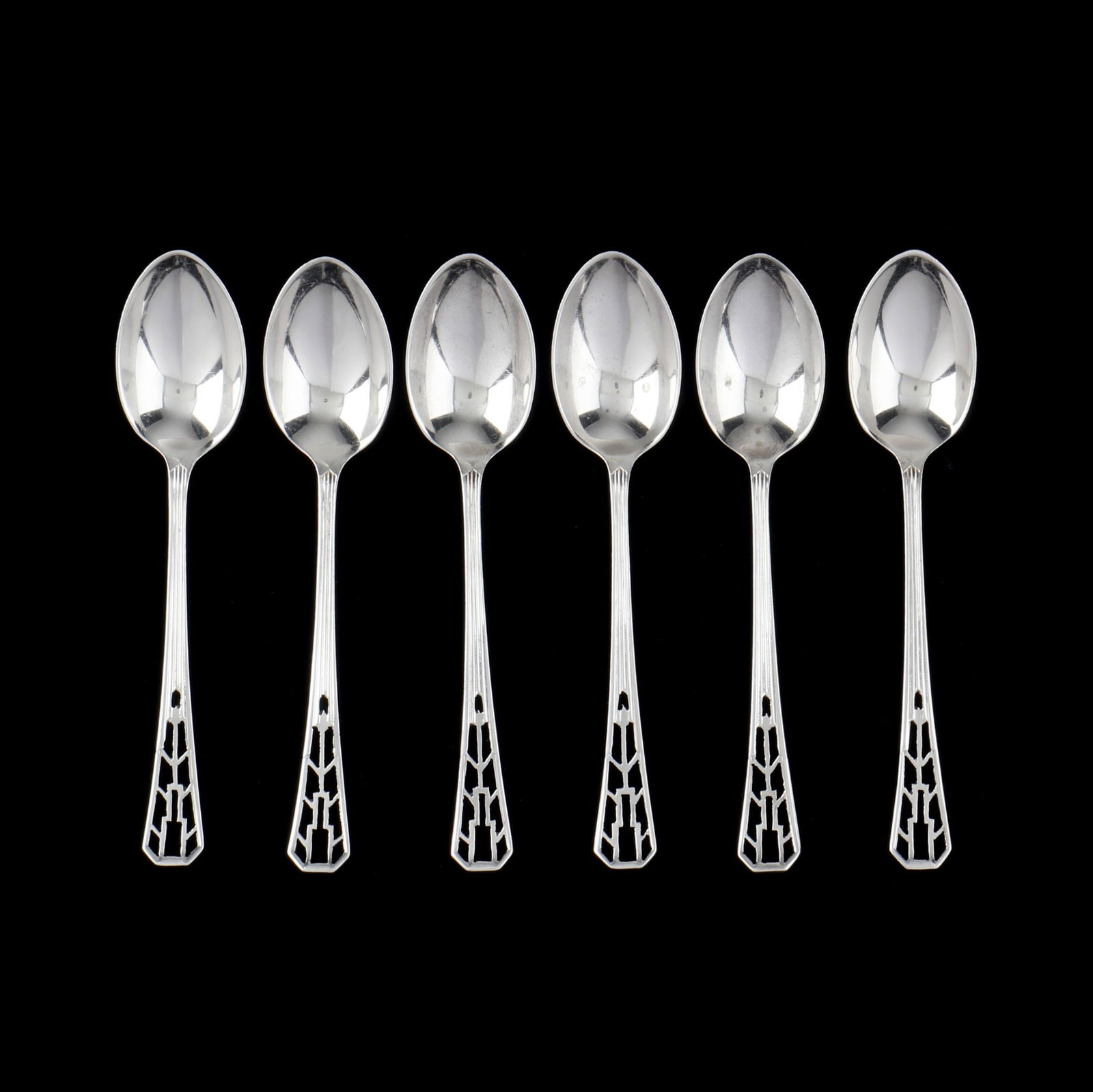 SET OF SIX GEORGE V SILVER
