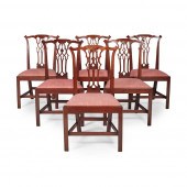 SET OF SIX GEORGIAN STYLE MAHO