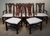 SET OF SIX GEORGIAN STYLE MAHO