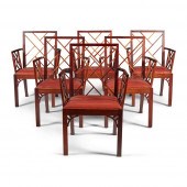 SET OF SIX GEORGIAN STYLE MAHO