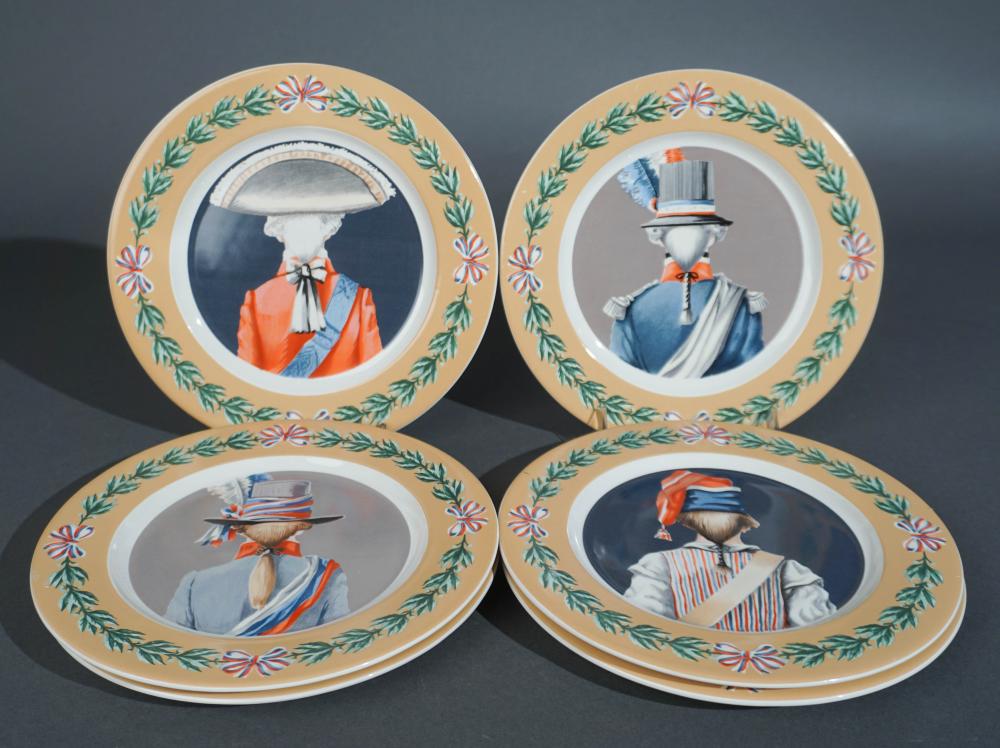 SET OF SIX GIEN 'FRENCH REVOLUTION'