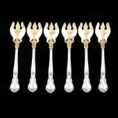 SET OF SIX GORHAM  CHANTILLY