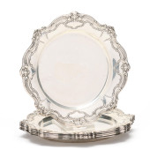 SET OF SIX GORHAM  CHANTILLY