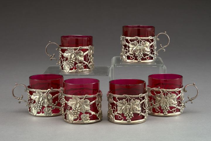 Set of Six Gorham Reticulated