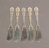 SET OF SIX GORHAM SILVER CO. '