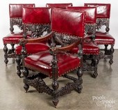 SET OF SIX GOTHIC REVIVAL MAHO