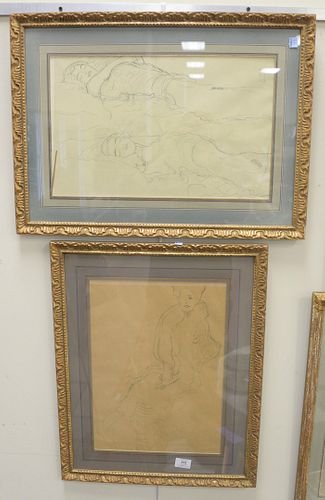 SET OF SIX GUSTAV KLIMT PRINTS OF