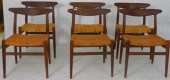 SET OF SIX HANS J. WEGNER (191
