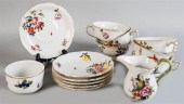 SET OF SIX HEREND 'MARKET GARD