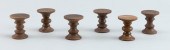 SET OF SIX HERMAN MILLER MINIA