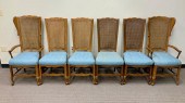 SET OF SIX HICKORY PROVINCIAL