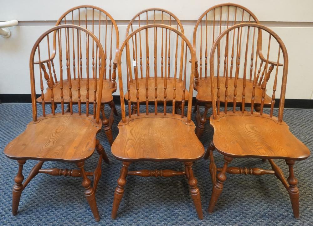 SET OF SIX HITCHCOCK WINDSOR