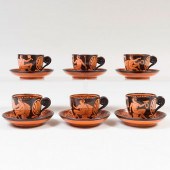 SET OF SIX ITALIAN GIUSTINIANI