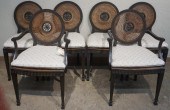 SET OF SIX ITALIAN LOUIS XVI S