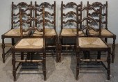SET OF SIX JACOBEAN STYLE FRUI