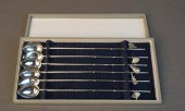 SET OF SIX JAPANESE STERLING S