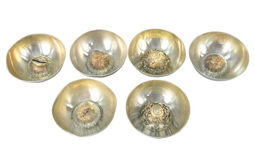 SET OF SIX JOCELYN BURTON