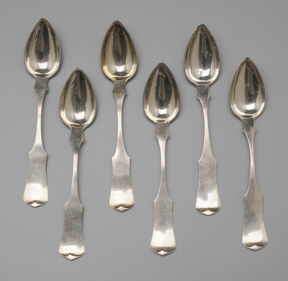 Set of Six Kentucky Coin Silver