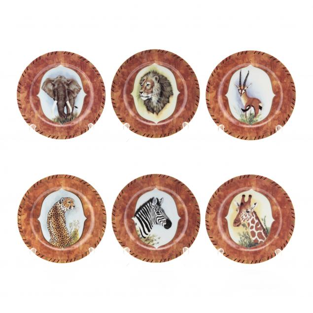 SET OF SIX LYNN CHASE AFRICAN