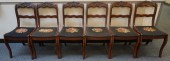 SET OF SIX MAHOGANY CLASSICAL