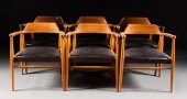 Set of six mid-century Basic-W
